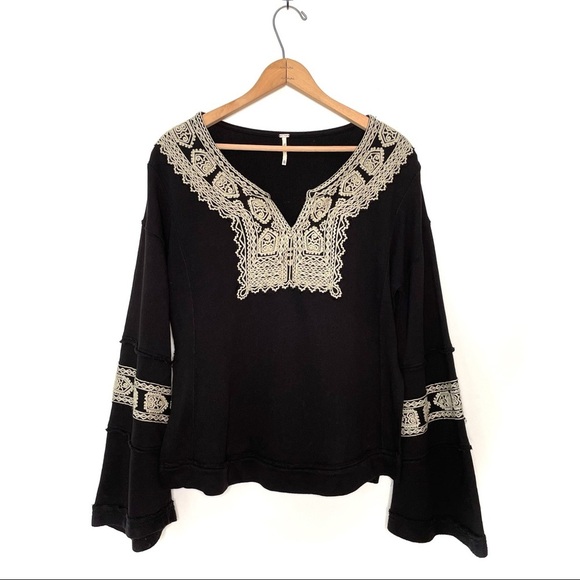 Free People | Santa Maria Embroidered Sweatshirt - Picture 2 of 11